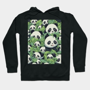 Cute panda pattern Hoodie